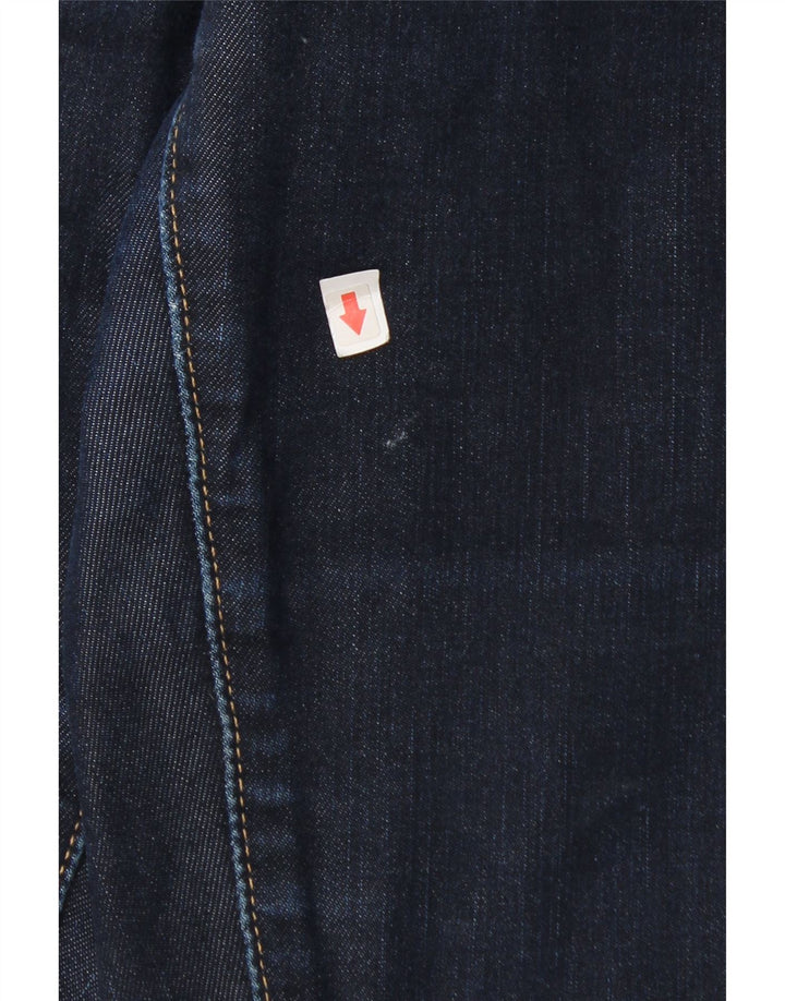 Blugi slim pentru femei Levi's W31 L27 bumbac bleumarin