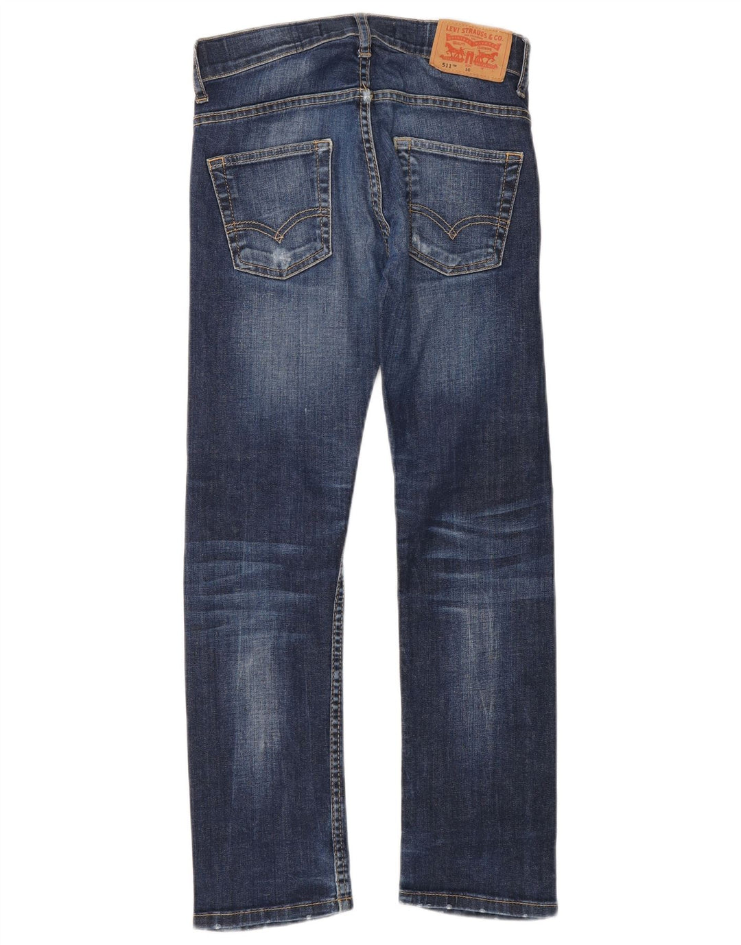 Levi's Boys 511 Slim Jeans 9-10 ani W24 L26 Blue Bumbac