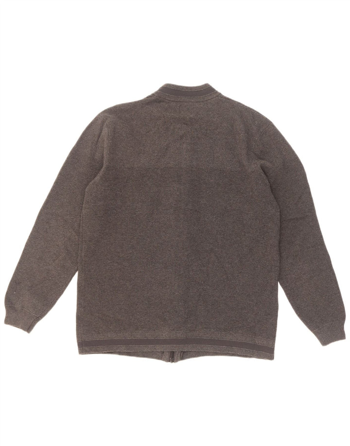 Pulover cardigan pentru bărbați Zara XL gri