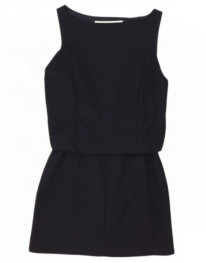 Rochie teacă fără mâneci pentru femei Zara UK 14 Medium Bleumarin