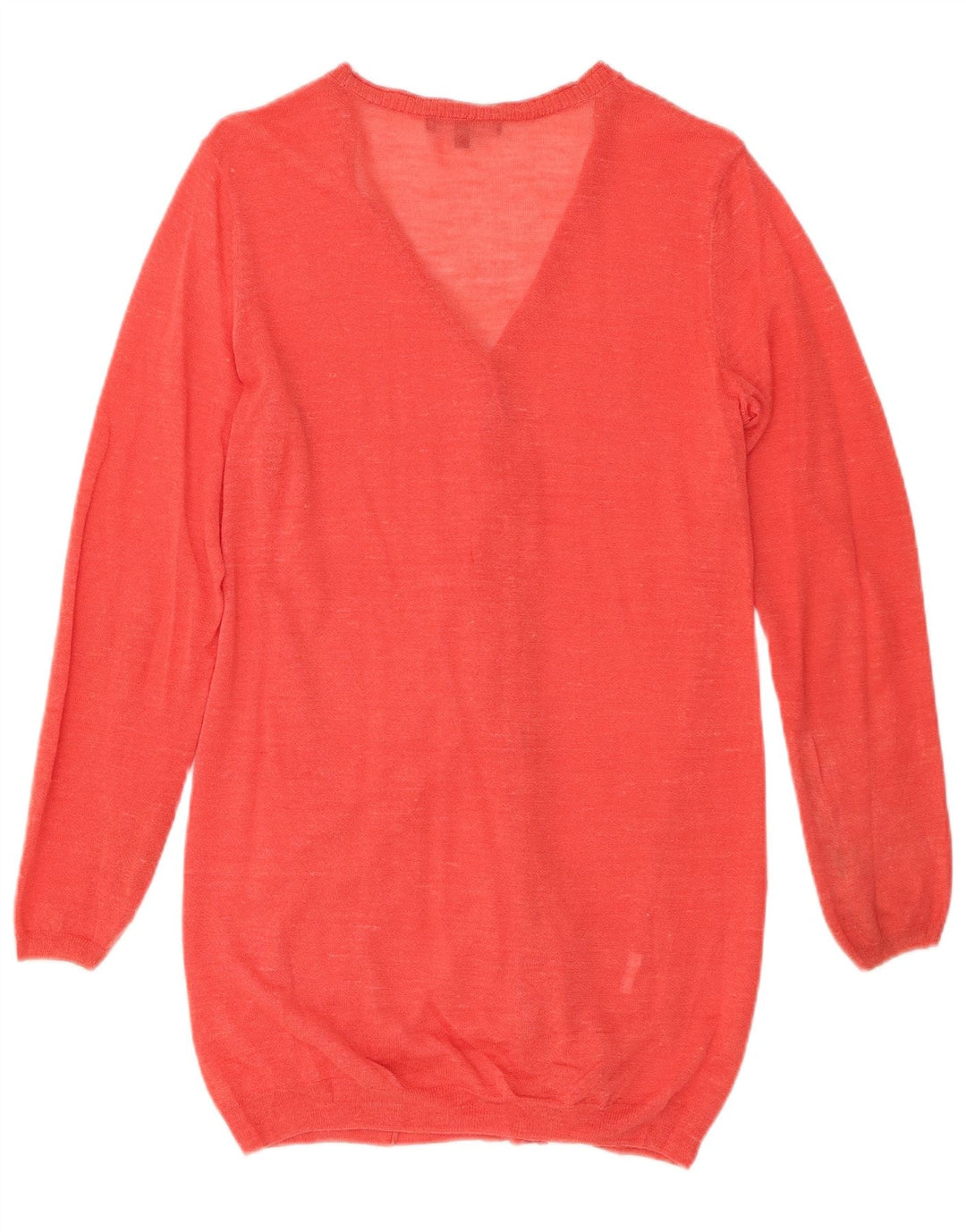 LAURA ASHLEY Pulover cardigan cu paragate pentru femei UK 12 Medium Red