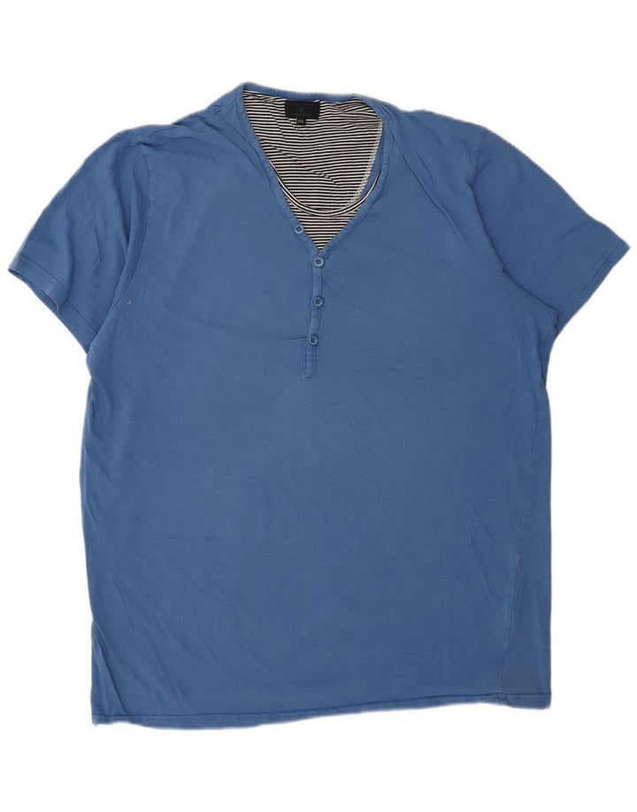 Tricou Jack & Jones Bărbați Top 2XL Bumbac Albastru
