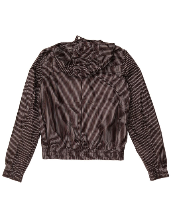Jachetă de trening cu glugă Roxy pentru femei UK 18 XL poliester cu dungi gri