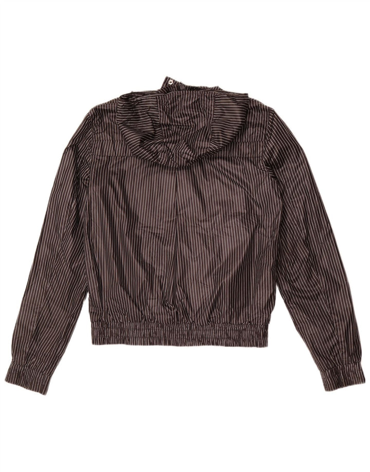 Jachetă de trening cu glugă Roxy pentru femei UK 18 XL poliester cu dungi gri
