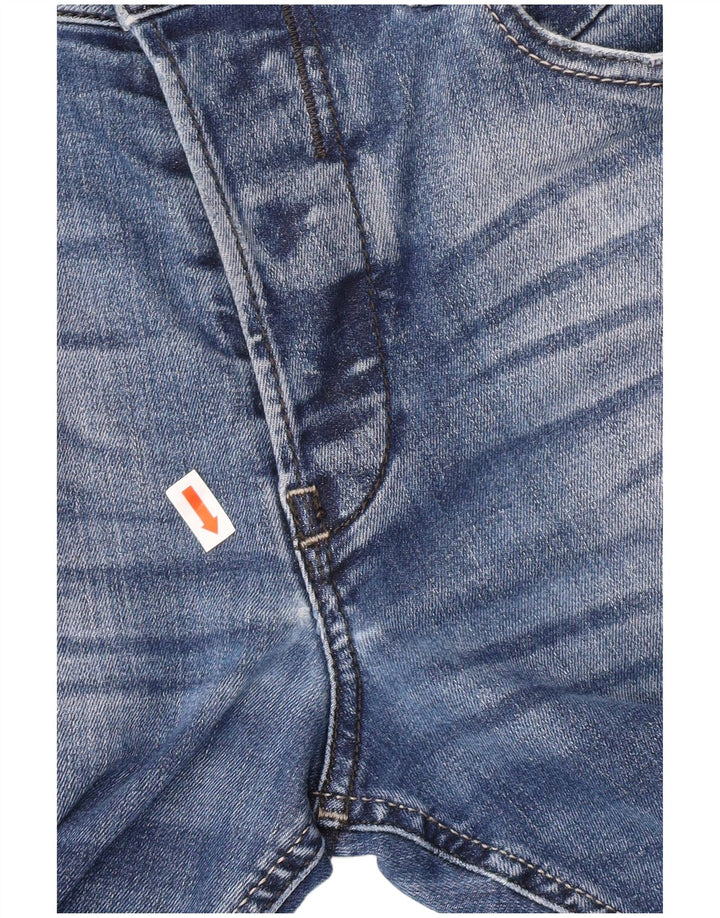 Diesel pentru femei Belther Regular Slim Fit Tapered Jeans W32 L30 Blue Bumbac