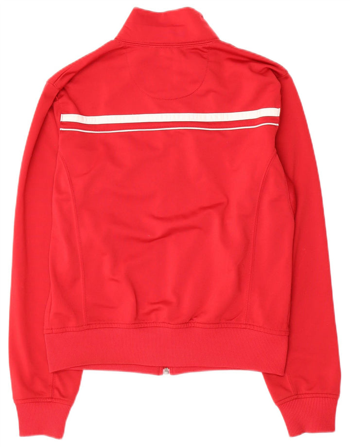 Jachetă de trening Nike pentru femei UK 10/12 Poliester roșu mediu