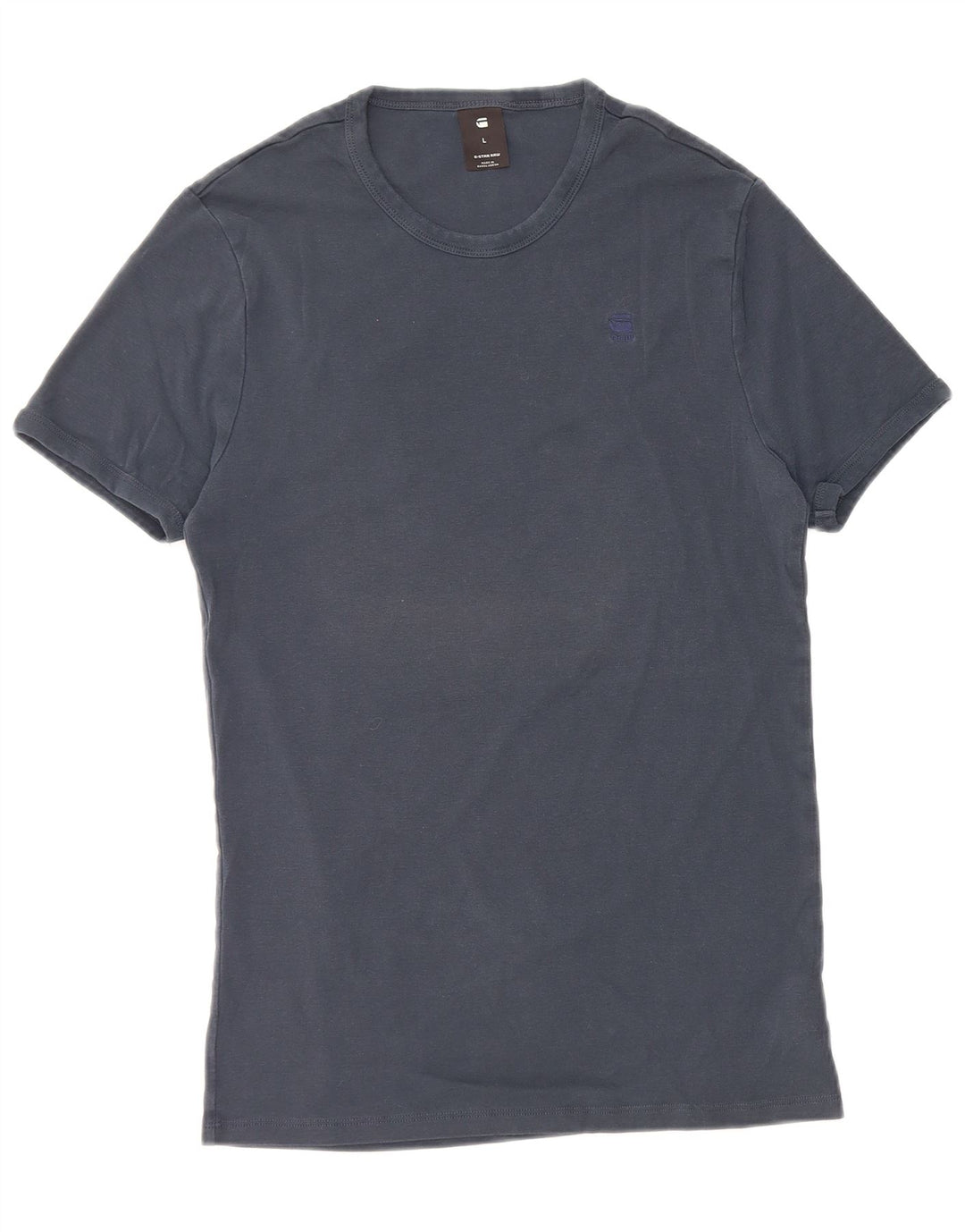 Tricou pentru bărbați G-Star Top mare din bumbac bleumarin