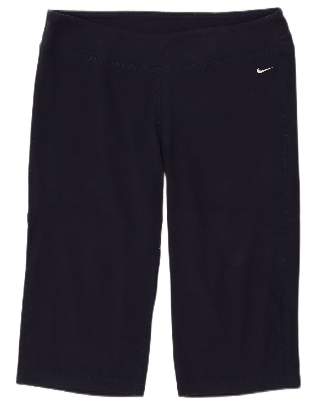 Pantaloni scurți sport NIKE Dri Fit Graphic Bermuda pentru femei UK 16, mari, bleumarin
