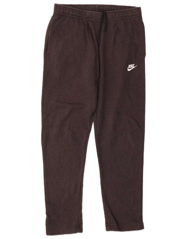 Pantaloni de trening Nike pentru bărbați, bumbac mediu negru
