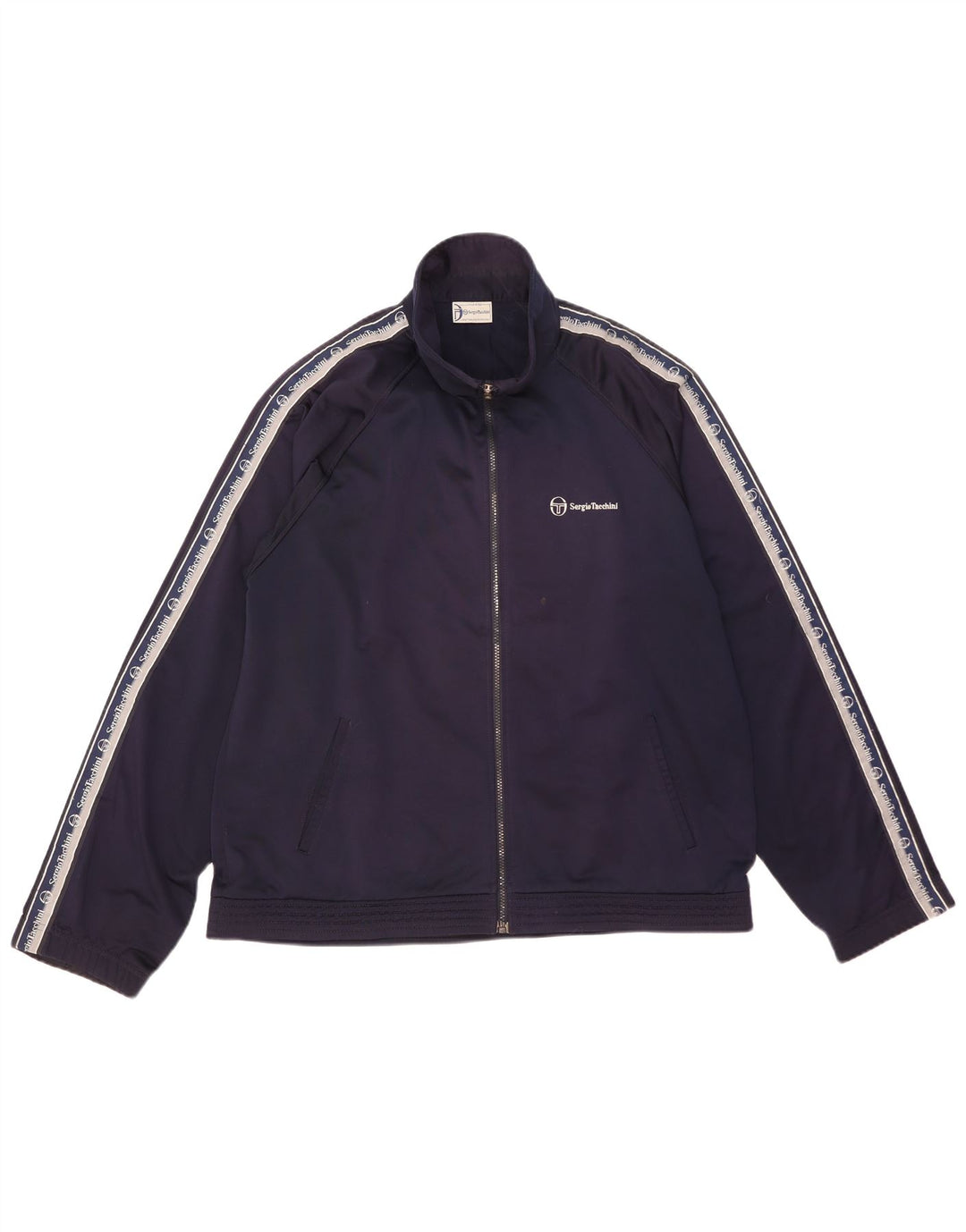 Jachetă de trening grafică pentru bărbați Sergio Tacchini XL bleumarin