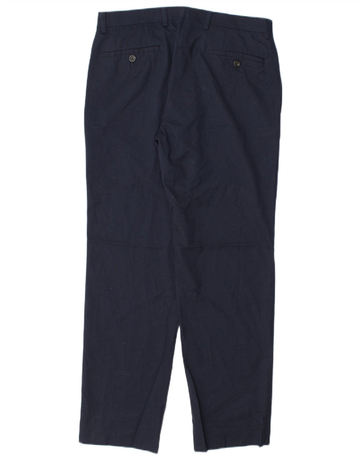 Pantaloni slim pentru bărbați RALPH LAUREN L31 L30 Poliester bleumarin