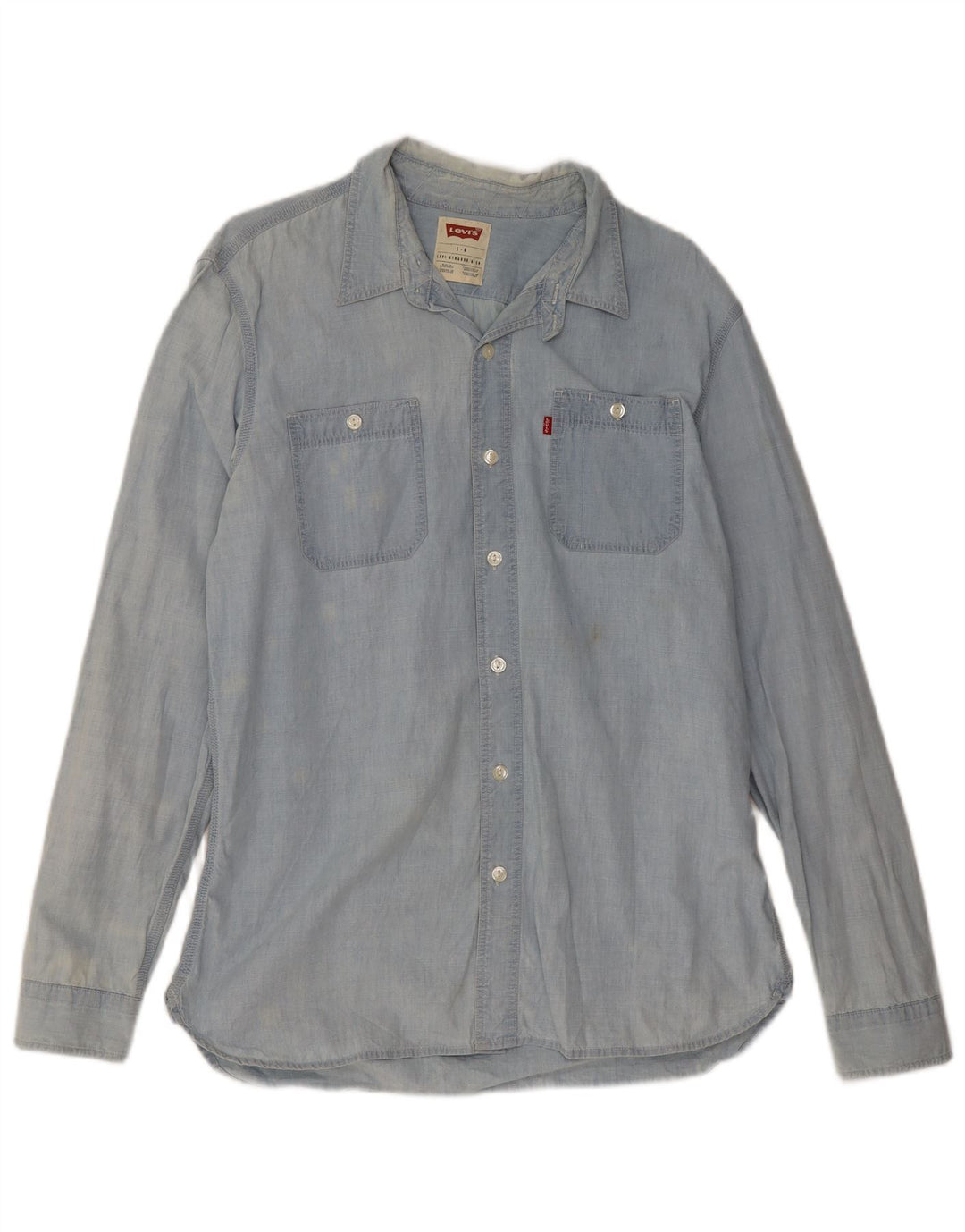 Cămașă de blugi pentru bărbați Levi's, mare, albastru, bumbac