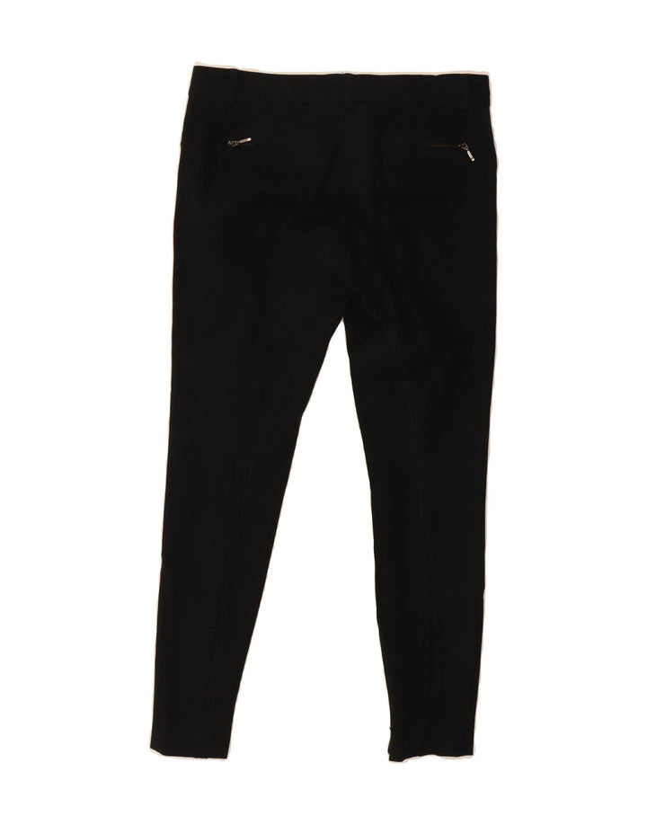MASSIMO DUTTI Womens Slim Casual Trousers EU 40 Medium W32 L27 Black Vintage Massimo Dutti and Second-Hand Massimo Dutti from Messina Hembry 