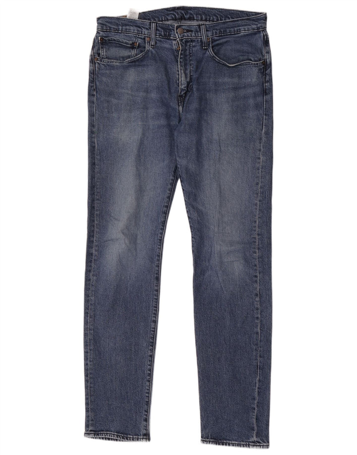 Blugi conici pentru bărbați Levi's 502 W34 L36 Bumbac albastru