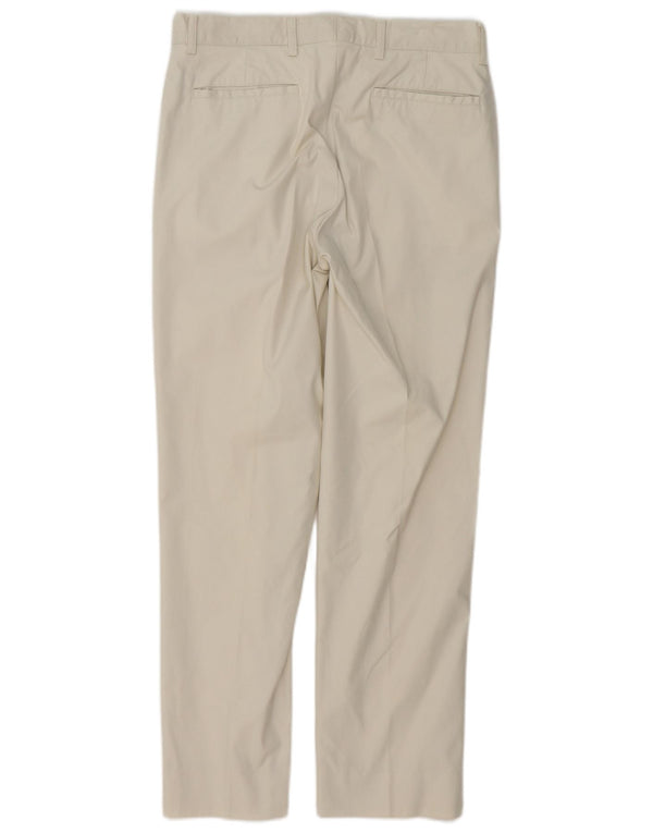 Armata Di Mare Pantaloni Chino Drepți Bărbați IT 46 Small L32 L29 Bej
