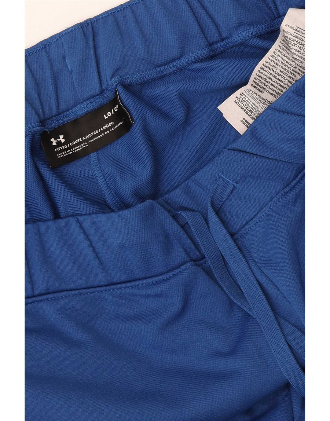 Pantaloni de trening Under Armour pentru bărbați, mari, albastru, poliester color bloc