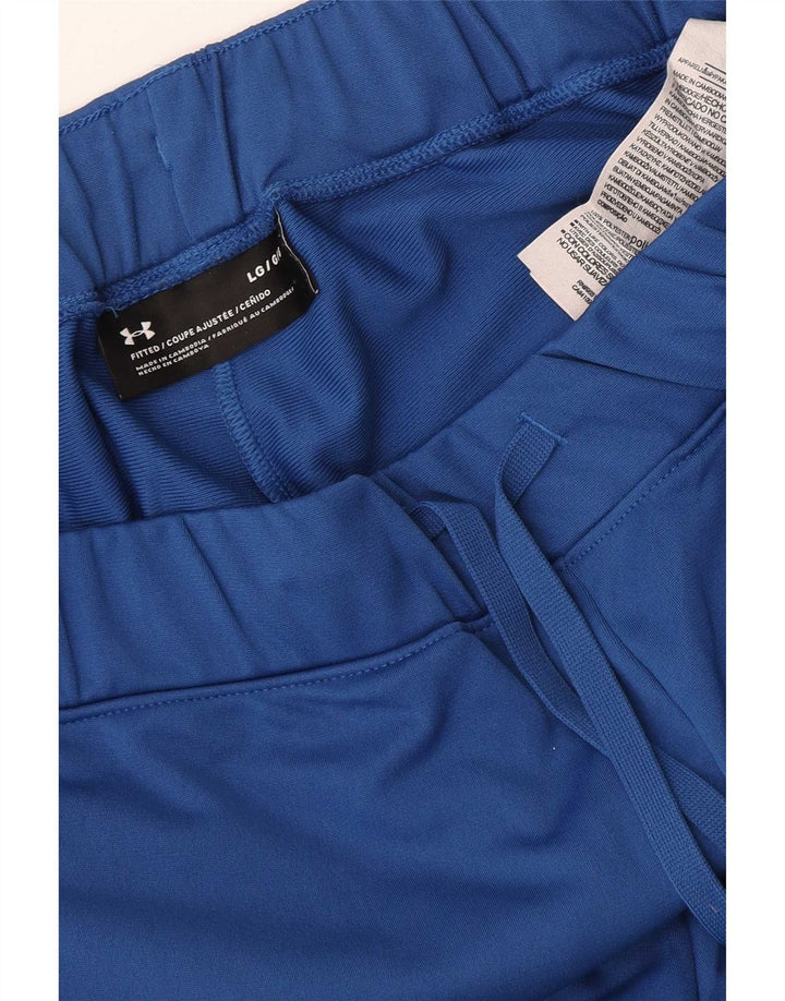 Pantaloni de trening Under Armour pentru bărbați, mari, albastru, poliester color bloc