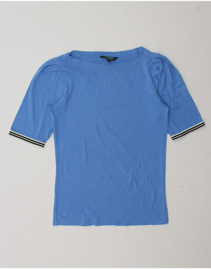 Tricou pentru femei Ralph Lauren UK 12 Medium Blue