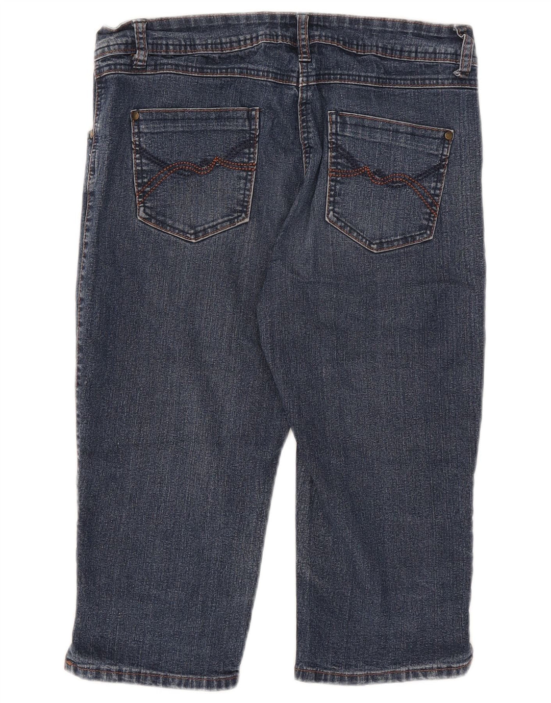Bermude pentru damă M&Co, din denim, UK 12 Medium W32 Bumbac albastru