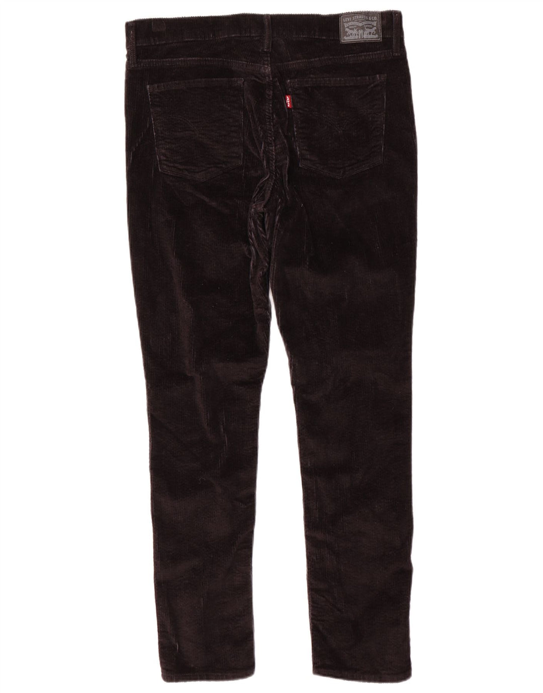 Pantaloni subțiri din catifea pentru femei LEVI'S L34 L30 negru