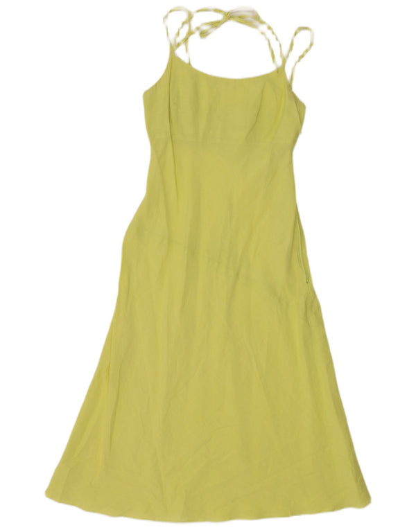 Benetton Femei Regular Sundress UK 12 Medium Yellow