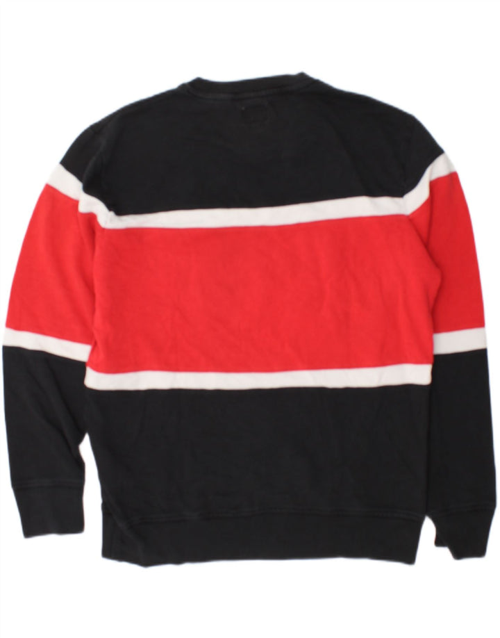 Pulover cu grafică Levi's pentru bărbați, bumbac color bloc negru mediu