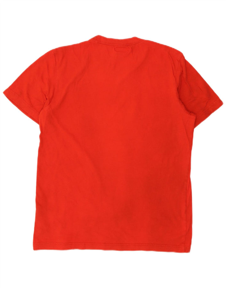 Tricou grafic pentru bărbați Adidas Top, bumbac roșu mediu