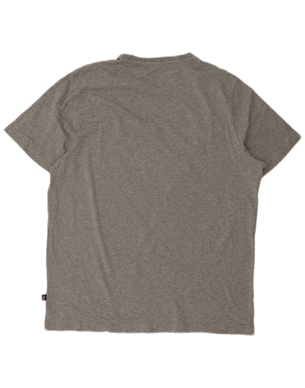 Tricou cu grafică Puma pentru bărbați Top XL, bumbac cu pete gri