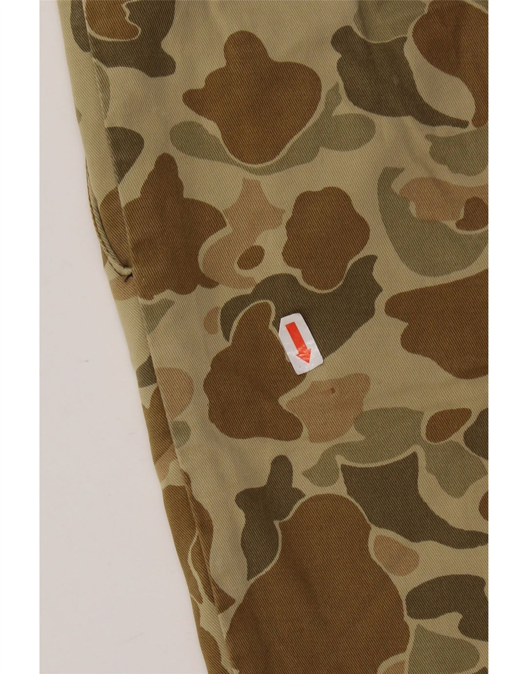 Pantaloni scurți chino bermude CARHARTT pentru bărbați W32 bumbac camuflaj mediu kaki