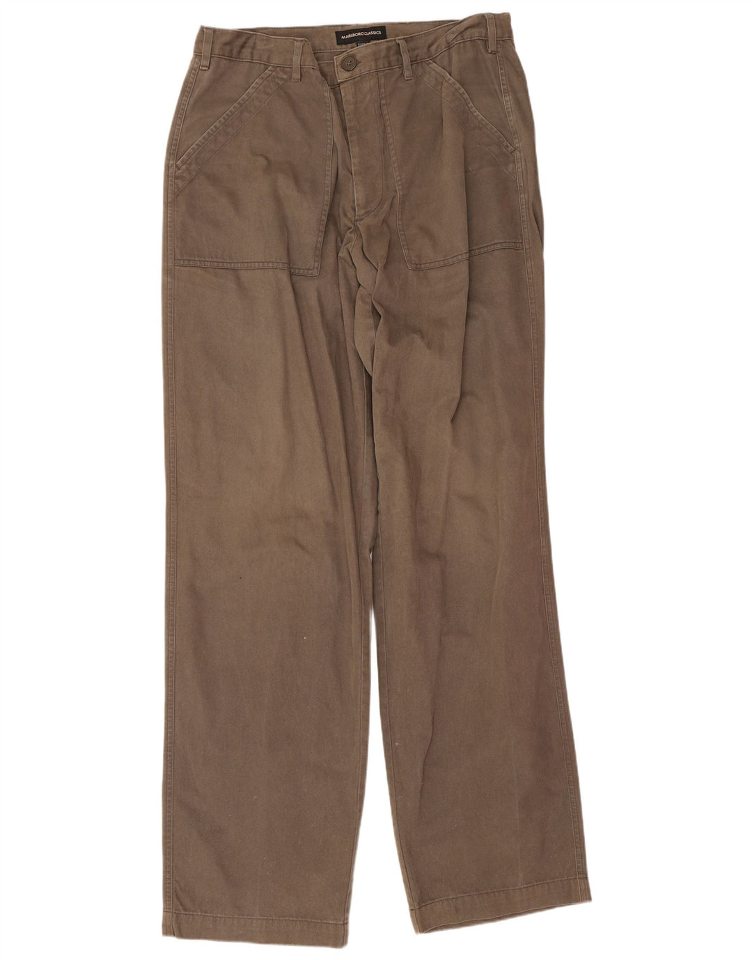 Pantaloni cargo obișnuiți pentru bărbați Marlboro Classics W34 L34 maro