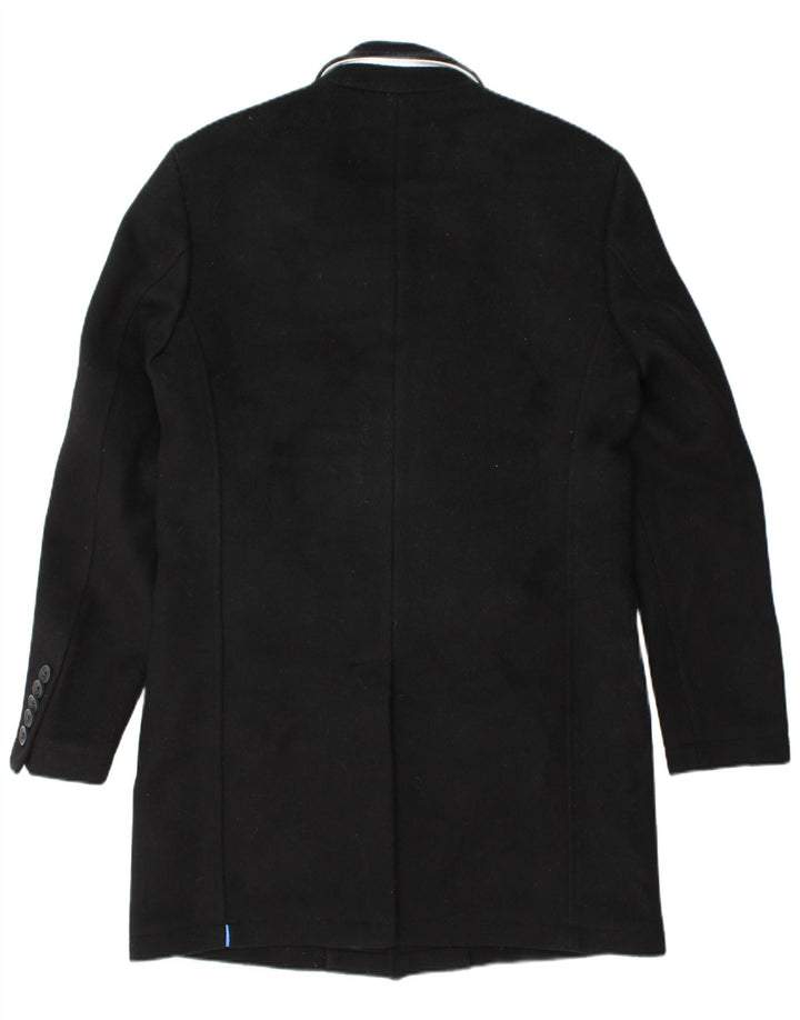 SUPERDRY pardesiu pentru bărbați UK 40 mare lână neagră