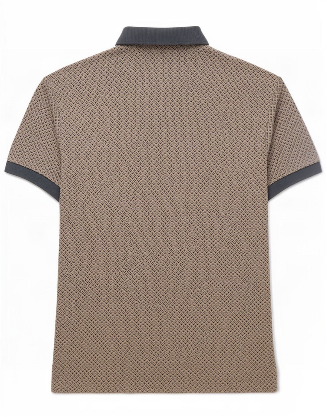 Tricou polo Barbour pentru bărbați, mare, gri, geometric, bumbac