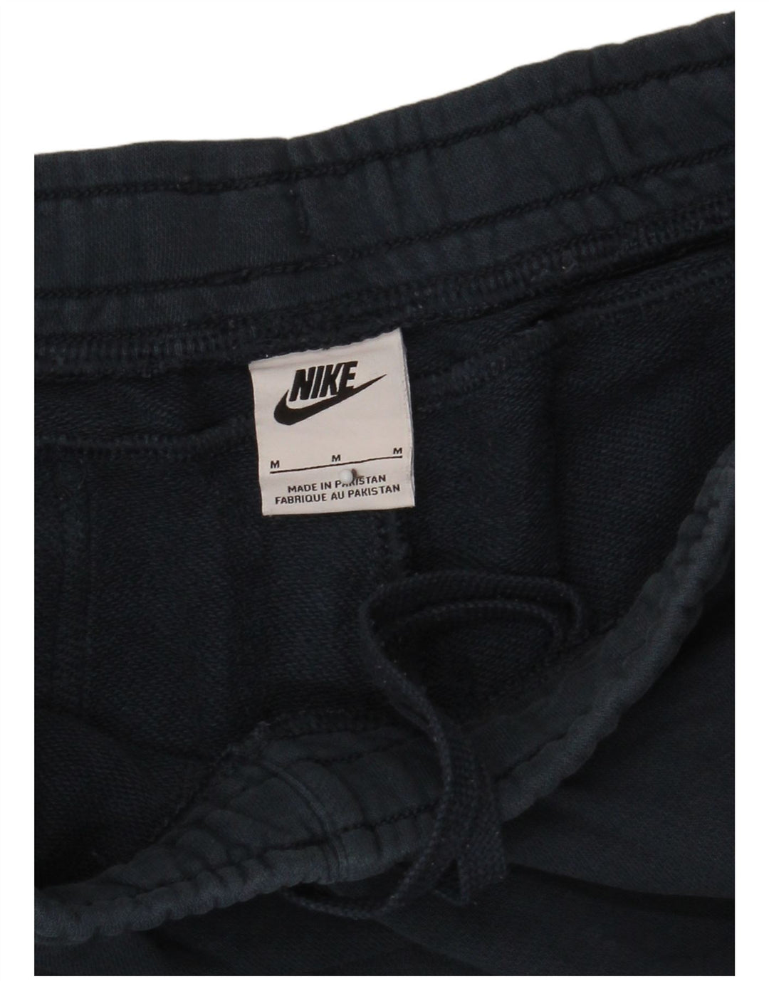 Pantaloni scurți sport grafic Nike pentru bărbați, bumbac mediu albastru bleumarin
