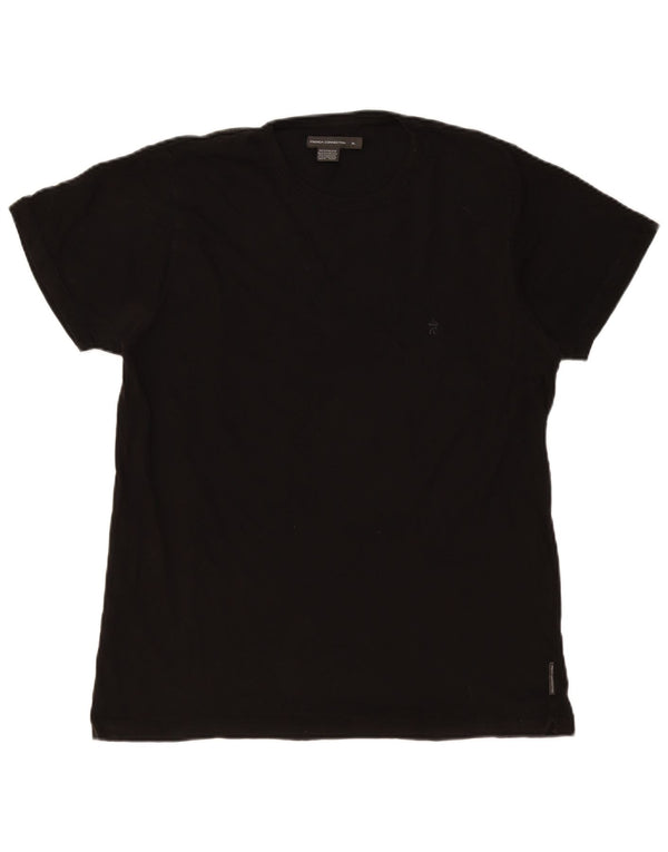 Tricou pentru bărbați French Connection Top XL Bumbac negru