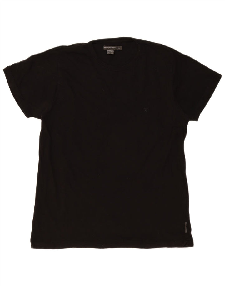 Tricou pentru bărbați French Connection Top XL Bumbac negru