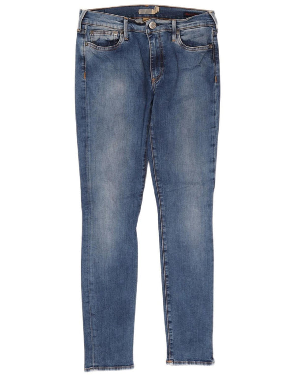 True Religion Blugi slim pentru femei cu talie medie L29 L29 bumbac albastru