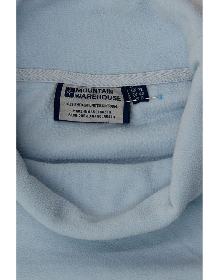 Jumper pentru femei Mountain Warehouse, cu gât rulat, fleece UK 12 Medium Blue