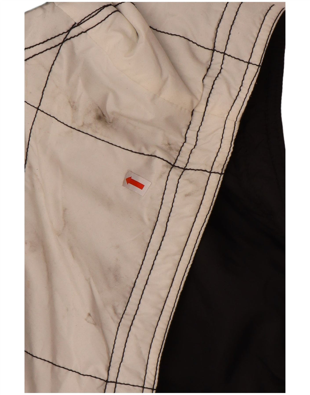 Gilet căptușit KILLTEC pentru bărbați, mare, alb, 40