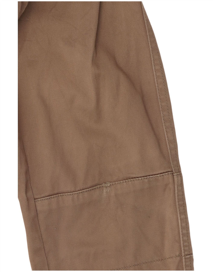 Pantaloni cargo slim pentru femei Diesel L28 L33 bumbac maro