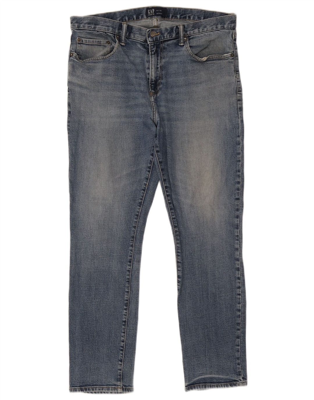 Blugi skinny pentru bărbați Gap W34 L30 Bumbac albastru