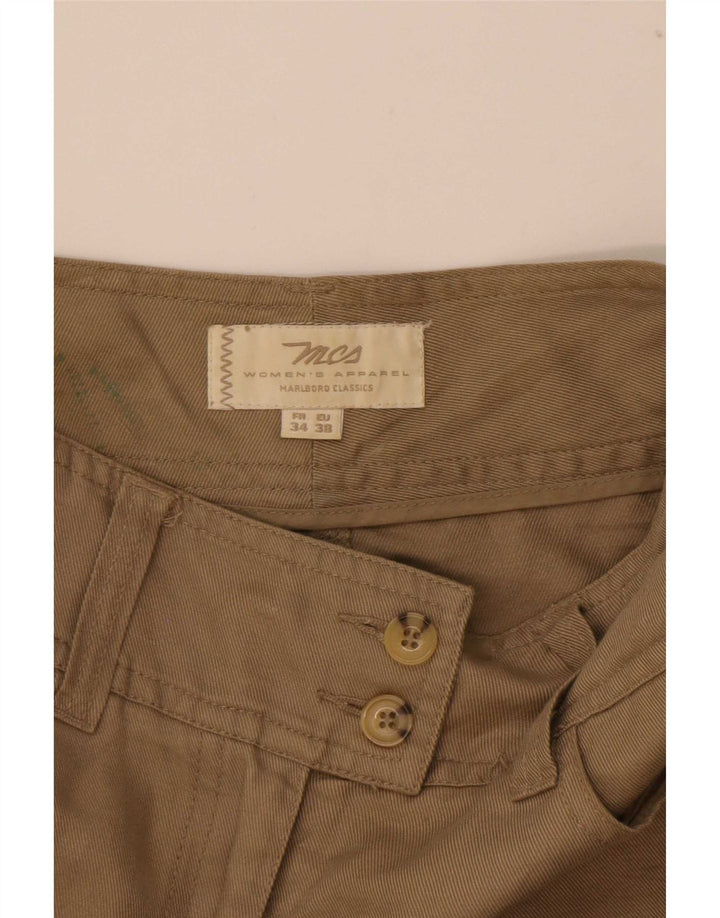 Fusta A-Line pentru femei Marlboro Classics EU 38 Medium W26 Khaki Linen