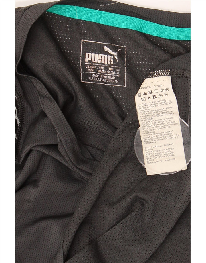 Tricou grafic PUMA pentru bărbați Top Mediu Gri Geometric Poliester