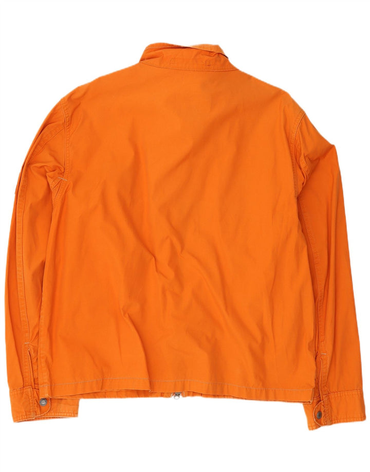 Jachetă Bomber pentru bărbați Timberland UK 40 mare bumbac portocaliu