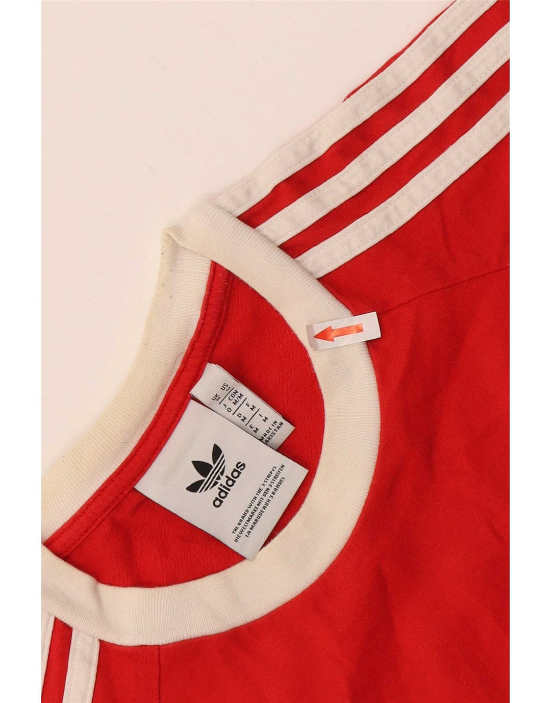 Tricou pentru bărbați Adidas Top Medium Red Bumbac