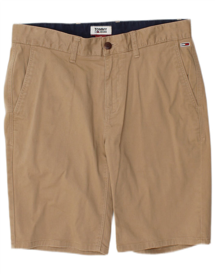 Pantaloni scurți chino pentru bărbați Tommy Hilfiger W32 bumbac mediu bej
