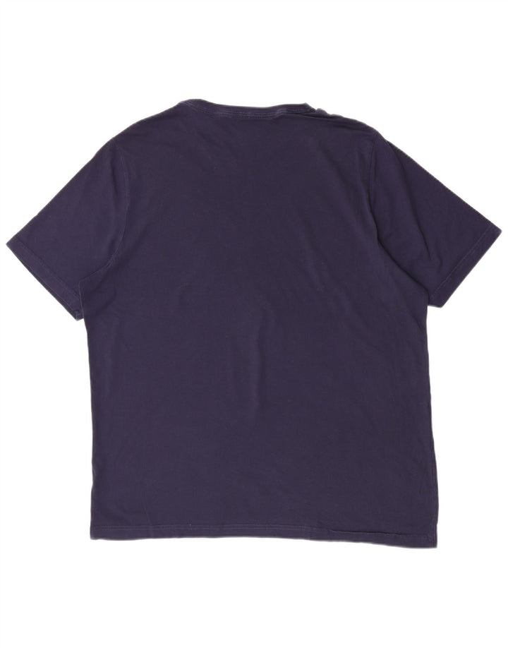 Tricou grafic pentru bărbați Puma Top XL bleumarin
