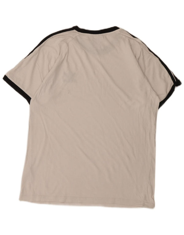 Tricou Bărbați Adidas Top Mediu Alb Bumbac