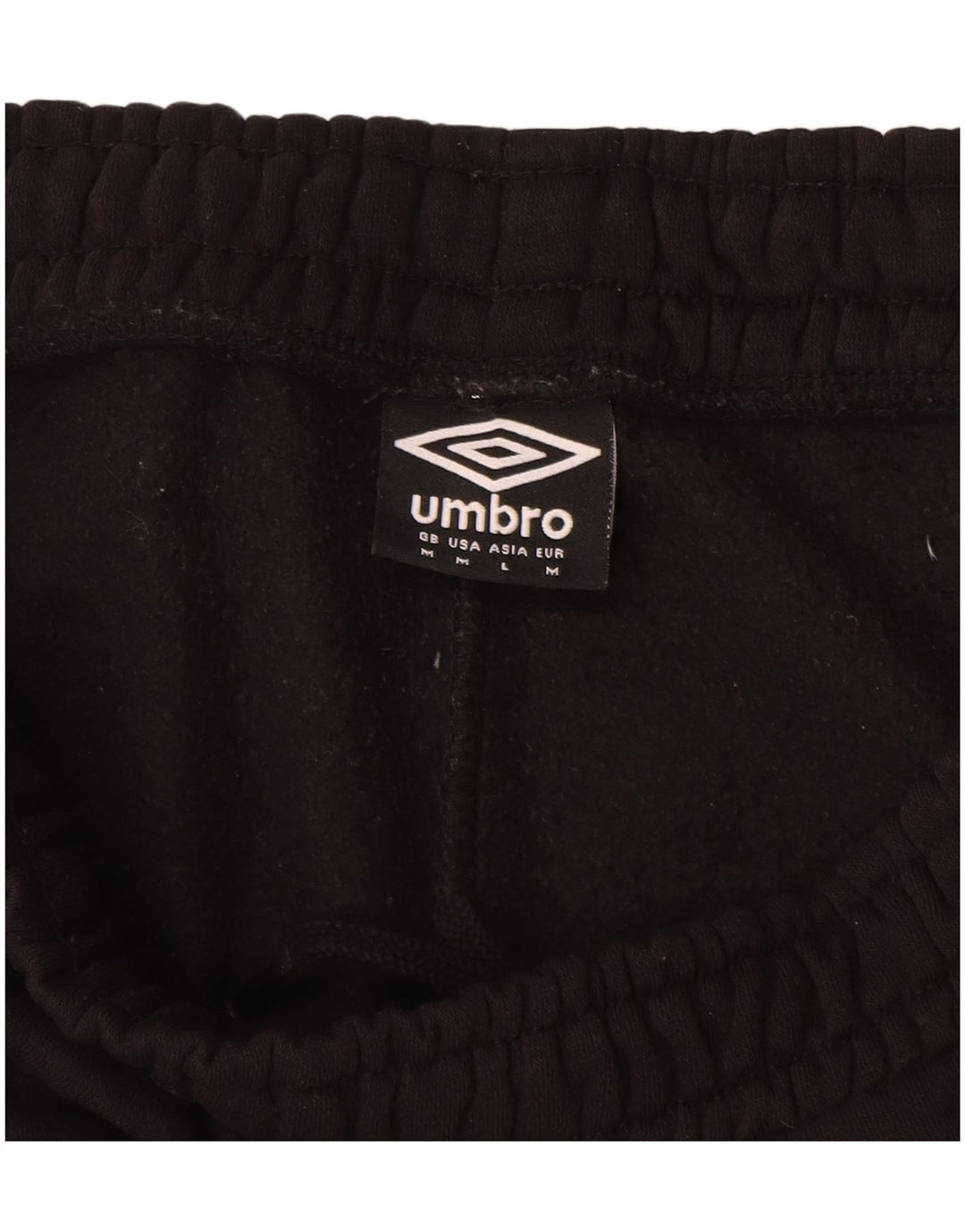 Pantaloni scurți sport UMBRO pentru bărbați, bumbac mediu negru