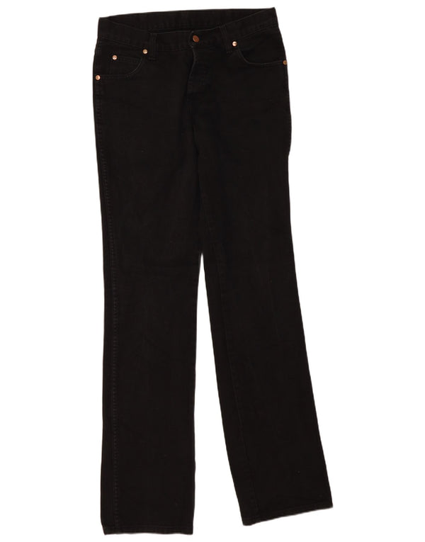 Blugi drepți Wrangler Evolution pentru bărbați W32 L36 bumbac negru