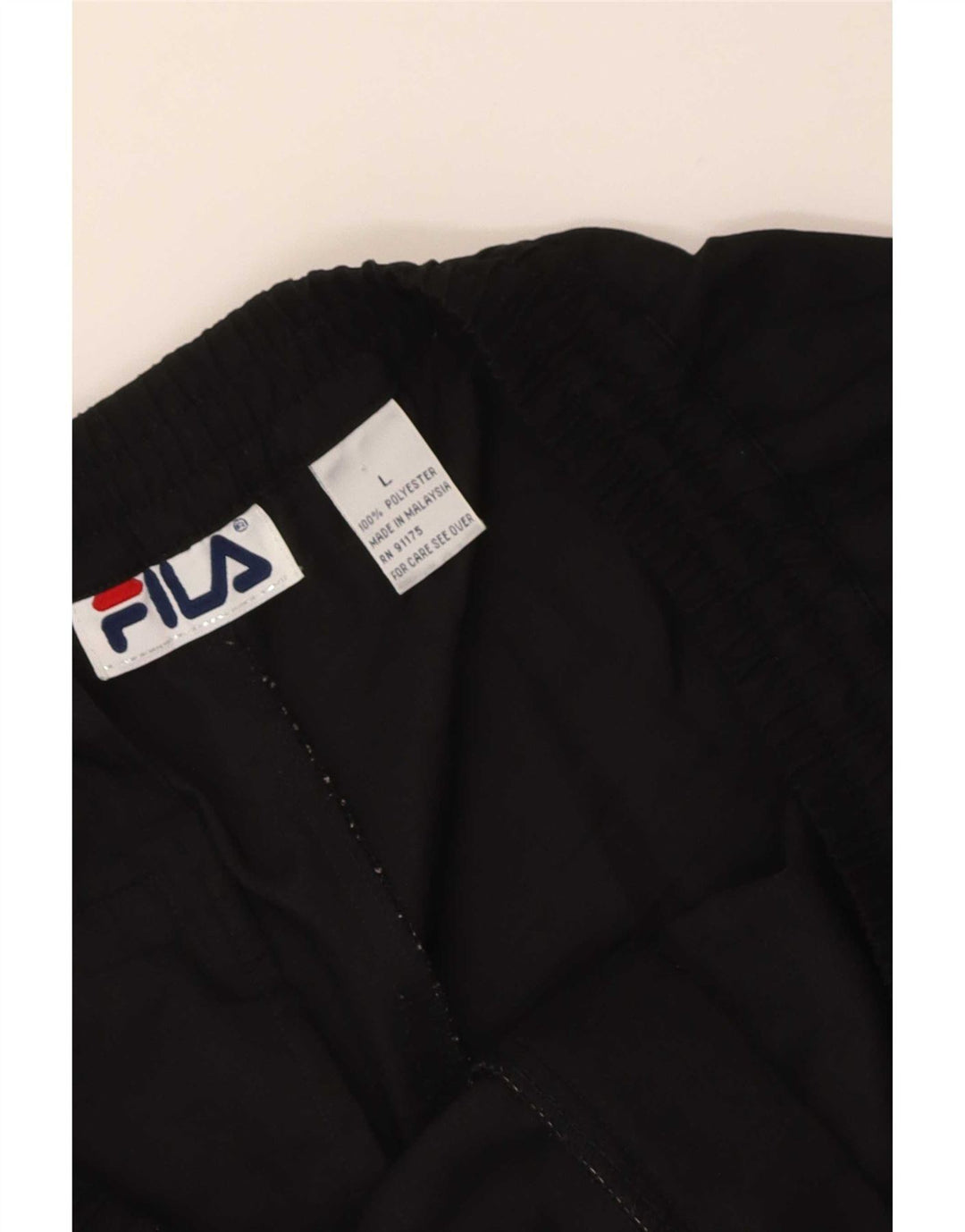 Pantaloni scurți chino pentru bărbați Fila Large W32 Poliester negru